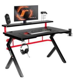 Huzaro Hero 5.0 computer desk Black, Red