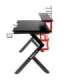 Huzaro Hero 5.0 computer desk Black, Red