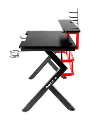 Huzaro Hero 5.0 computer desk Black, Red