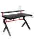 Huzaro Hero 5.0 computer desk Black, Red