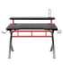 Huzaro Hero 5.0 computer desk Black, Red