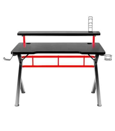 Huzaro Hero 5.0 computer desk Black, Red