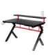 Huzaro Hero 5.0 computer desk Black, Red