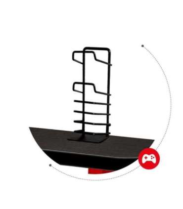 Huzaro Hero 5.0 computer desk Black, Red