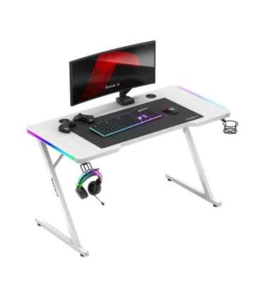 Huzaro Hero 2.5 White RGB gaming desk