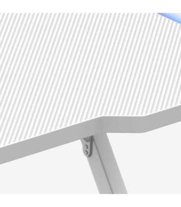 Huzaro Hero 2.5 White RGB gaming desk