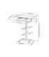 Maclean MC-835 Portable Desk Electric Height Adjustable 72 -122cm max. 37 kg Control Panel Sit Stand Work Station