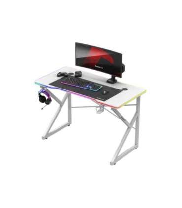 Huzaro Hero 1.7 RGB White - gaming table