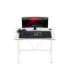 Huzaro Hero 1.4 White - gaming desk, white