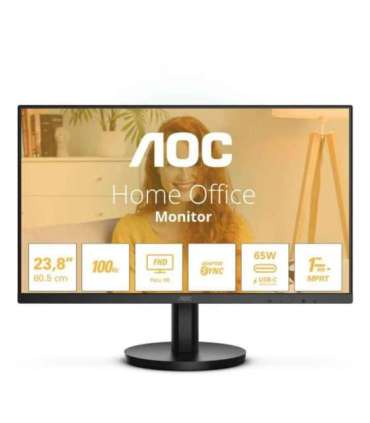 AOC 24B3CA2 computer monitor 60.5 cm (23.8") 1920 x 1080 pixels Full HD LED Black