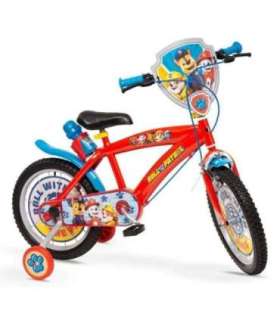 Children's Bike 16" Paw Patrol Red 1678 NEW TOIMSA