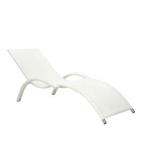 Lamamistool MERIDIAN 70x175xH28/70cm, valge