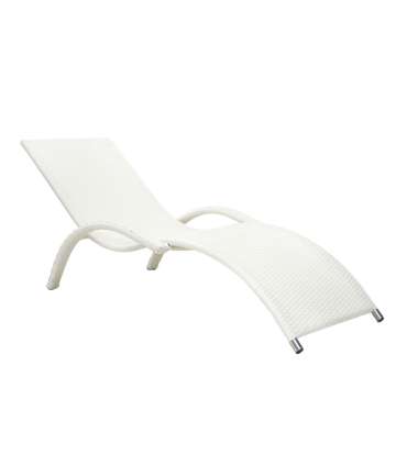 Lamamistool MERIDIAN 70x175xH28/70cm, valge