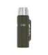 THERMOS 470 ml thermos flask with cup holder - army green
