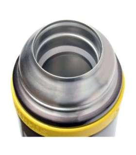 Outdoor thermos flask for extreme conditions with 0.9 l cup, black matt 150063