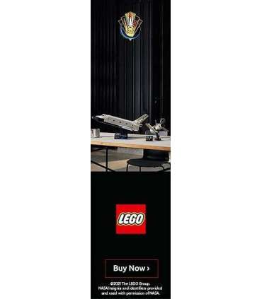 LEGO ICONS 10283 DISCOVERY SHUTTLE NASA