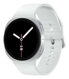 Samsung Galaxy Watch 8 3.81 cm (1.5") AMOLED 44 mm Digital 480 x 480 pixels Touchscreen Silver Wi-Fi GPS (satellite)