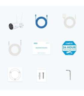 Reolink W330 - 4K Wi-Fi 6 Camera, 2.4/5 GHz Dual-Band Wi-Fi, Color Night Vision, Person/Vehicle/Animal Detection