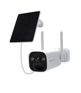 Foscam BP4 camera with solar panel