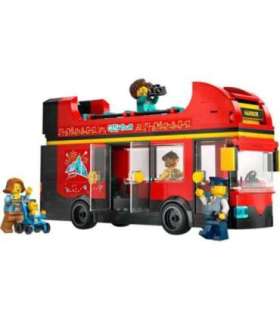 LEGO CITY 60407 Red Double-Decker Sightseeing Bus