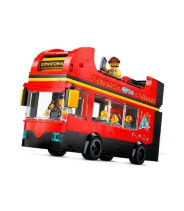 LEGO CITY 60407 Red Double-Decker Sightseeing Bus