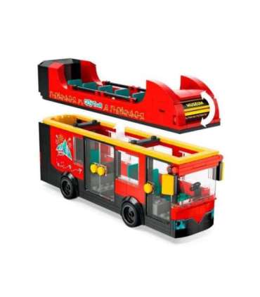 LEGO CITY 60407 Red Double-Decker Sightseeing Bus