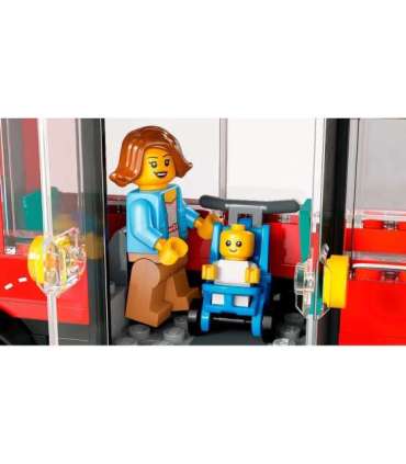 LEGO CITY 60407 Red Double-Decker Sightseeing Bus