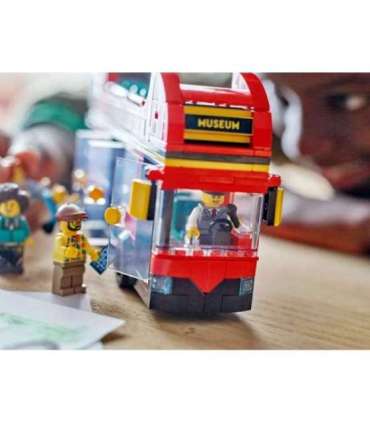 LEGO CITY 60407 Red Double-Decker Sightseeing Bus