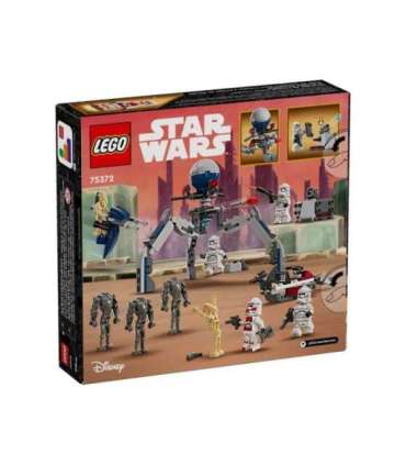 LEGO STAR WARS 75372 CLONE TROOPER & BATTLE DROID BATTLE PACK