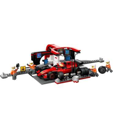 LEGO CITY 60443 F1 - Pit Stop & Pit Crew with Ferrari Car