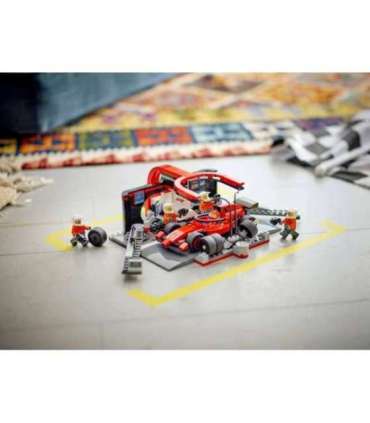 LEGO CITY 60443 F1 - Pit Stop & Pit Crew with Ferrari Car