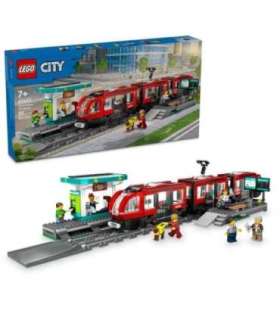 LEGO CITY 60423 Downtown Streetcar and Station