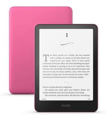 Kindle Paperwhite Ebook Reader (12th Generation) 2024 7 glare-free 16GB Wi-Fi (with ads) Raspberry