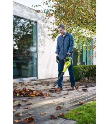 Ryobi OBL1820S cordless leaf blower 245 km/h Black, Green