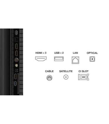 TCL P79K 75P79K TV 190.5 cm (75") 4K Ultra HD Smart TV Wi-Fi Metallic 450 cd/m²