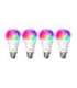 Meross MSL120 WiFi Smart LED Light Bulb (HomeKit) (four-pack)
