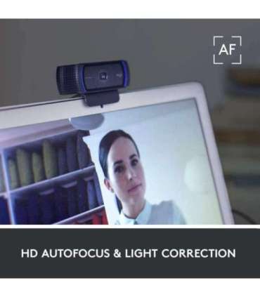 LOGITECH C920 HD Pro Webcam USB black