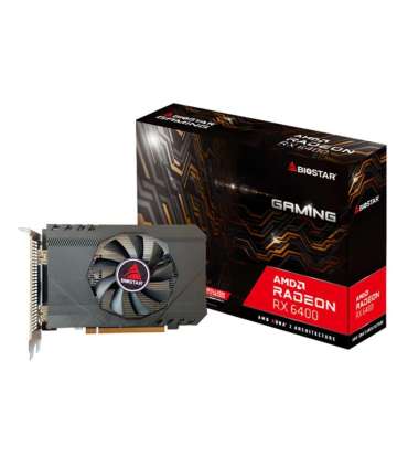 BIOSTAR RX 6400 4GB graphics card