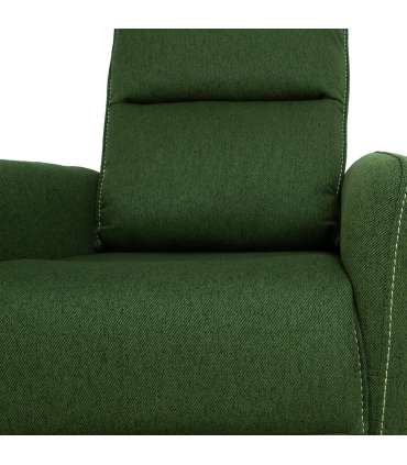 Tugitool ZAC push back recliner 74x95xH101cm, roheline