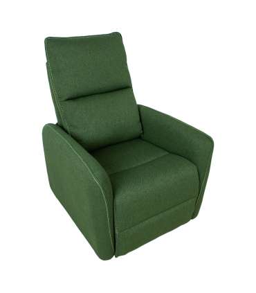 Tugitool ZAC push back recliner 74x95xH101cm, roheline