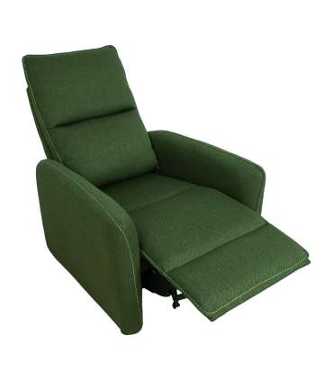 Tugitool ZAC push back recliner 74x95xH101cm, roheline