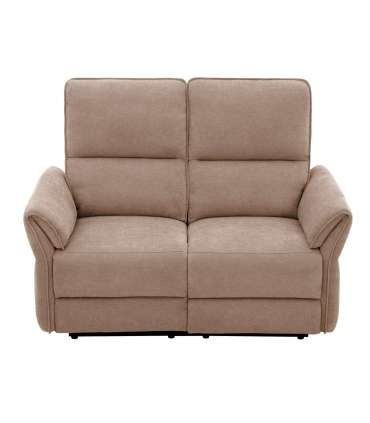 Diivan DAMIKA 2-kohaline elektriline recliner 143x92xH103cm, helepruun