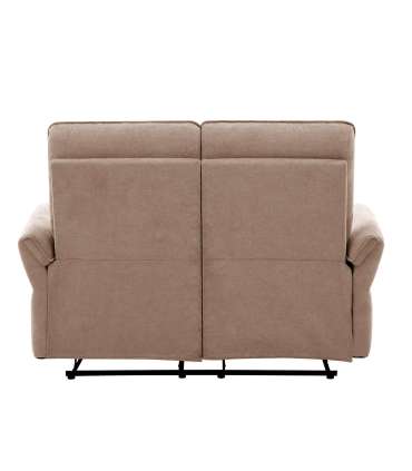 Diivan DAMIKA 2-kohaline elektriline recliner 143x92xH103cm, helepruun