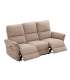 Diivan DAMIKA 3-kohaline elektriline recliner 200x92xH103cm, helepruun