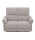 Diivan DAMIKA 2-kohaline elektriline recliner 143x92xH103cm, hall