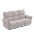 Diivan DAMIKA 3-kohaline elektriline recliner 200x92xH103cm, hall