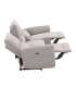 Diivan DAMIKA 3-kohaline elektriline recliner 200x92xH103cm, hall