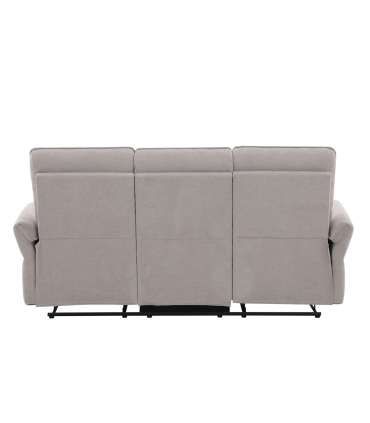 Diivan DAMIKA 3-kohaline elektriline recliner 200x92xH103cm, hall