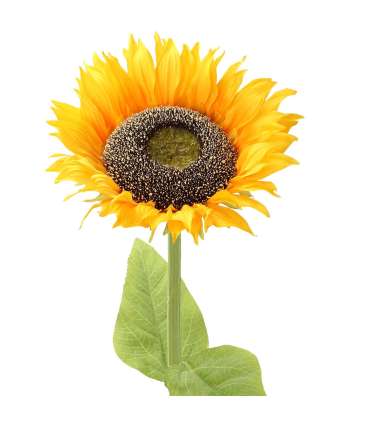 Kunstlill IN GARDEN H78cm, kollane päevalill