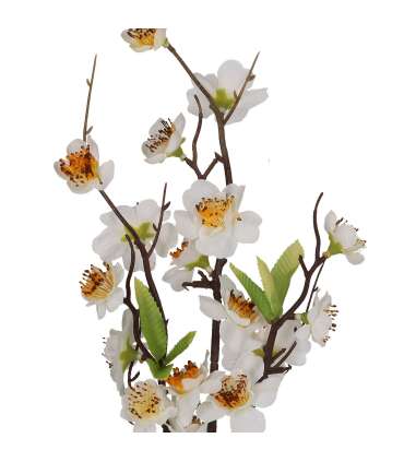 Kunstoks IN GARDEN H47cm, valge virsikuõ